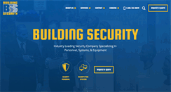 Desktop Screenshot of buildingsecurity.com