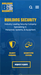 Mobile Screenshot of buildingsecurity.com